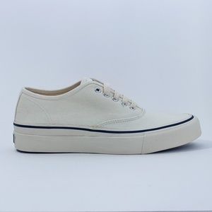 NIB Polo Sport Ralph Lauren - White Canvas Key West Shoe - Women's Size 9
